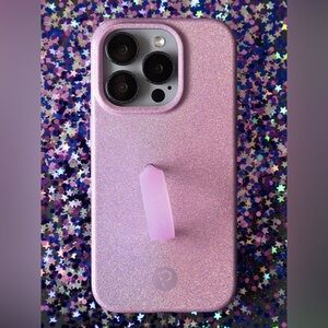 iPhone 13 Loopy Case Purple Phone Case with Loop Holder